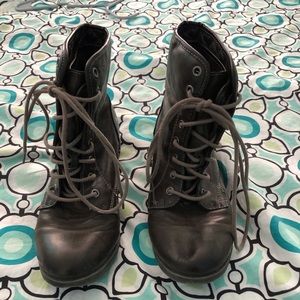 Nine West Combat boots